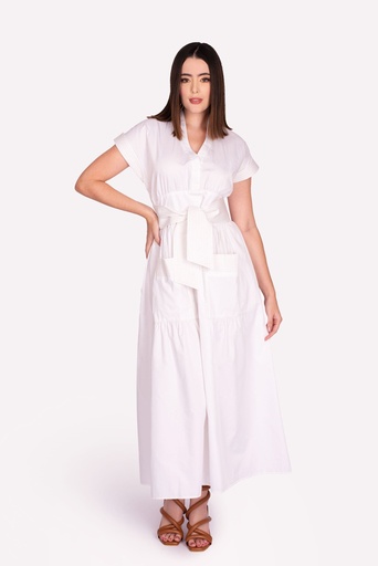 [TT24053136] 03SLM00075 VESTIDO SANTORINI FJON PESPUNTE
