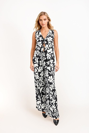 [TT24123829] 03JCM12426 CONJ FLORA PANT+ BL AMARRE